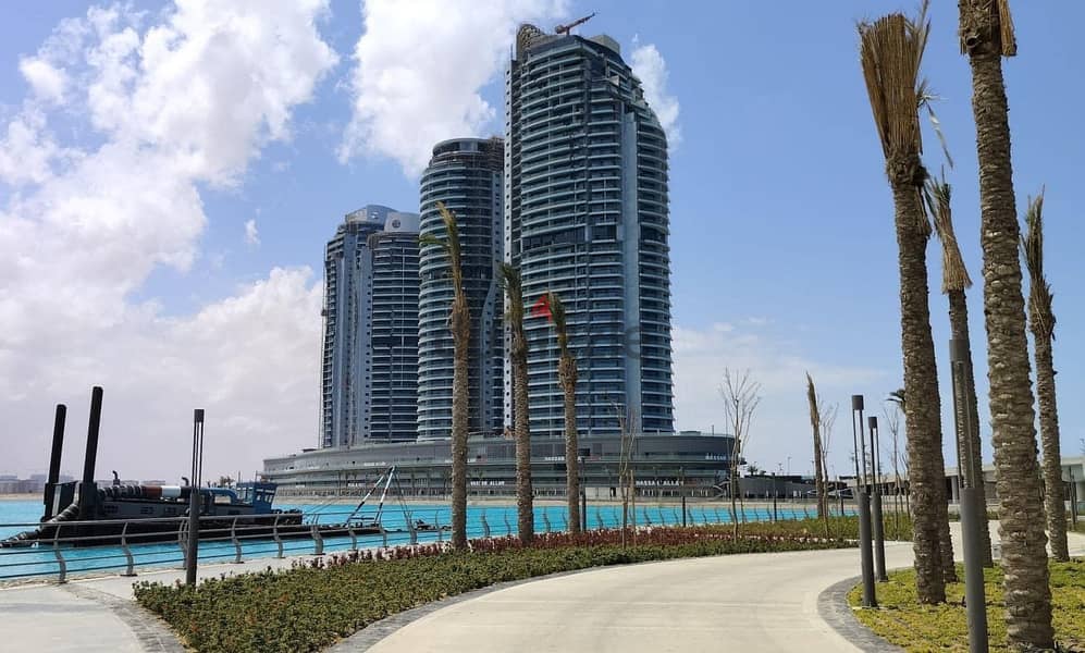 Apartment for sale in North Edge Towers - New Alamein City Sea View with installments over 7 years 9