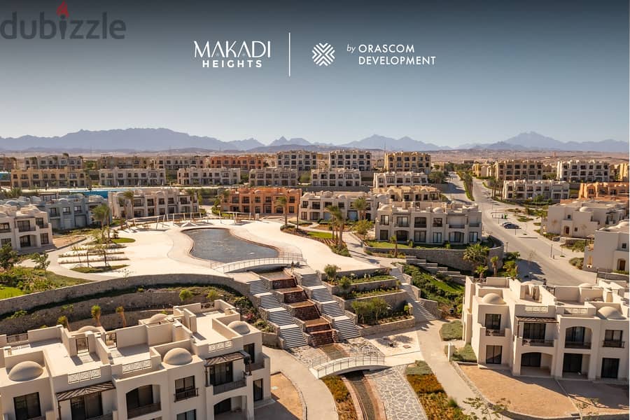 Makadi Heights   شقة للبيع 95م سوبر لوكس ب خليج مكادي هايتس الغردقة فيو ع الاجون 12