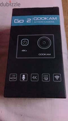 جو كام 2  Gookam2 كاميرا اكشن للبيع او البدل ب ايفون صغير 6 او 5 او 7