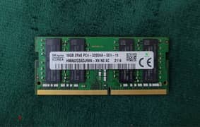 رام 16 جيجا لابتوب  DDR4 RAM 16 GB