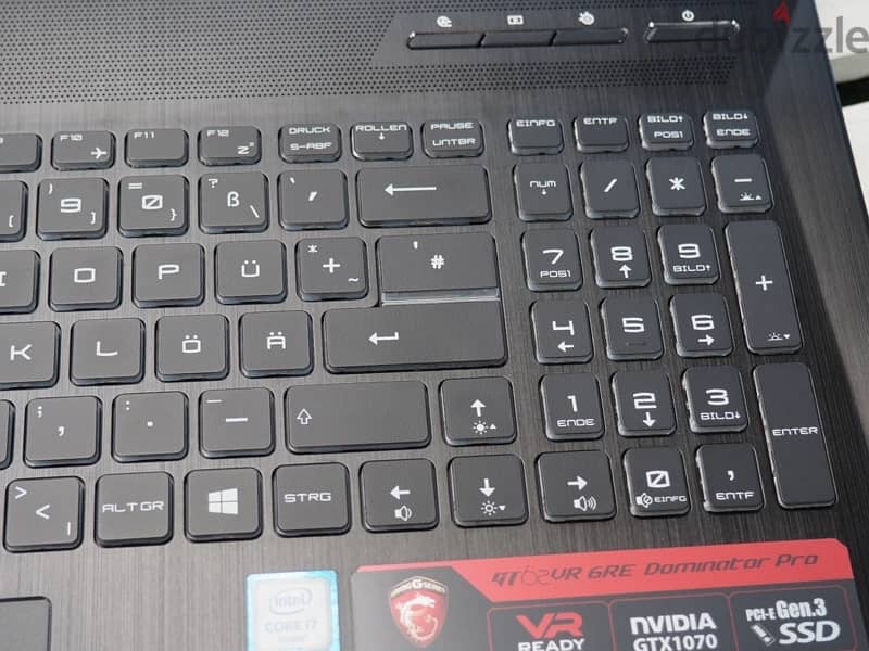 MSI Gaming laptop 3