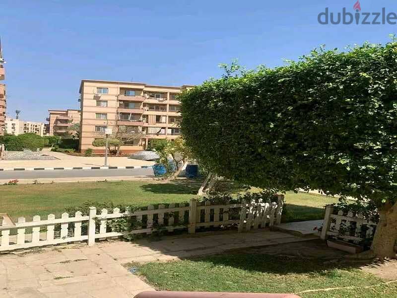 فرصة تشتري شقة للبيع في مدينة الرحاب 113م ارضي بحديقة خاصة 2