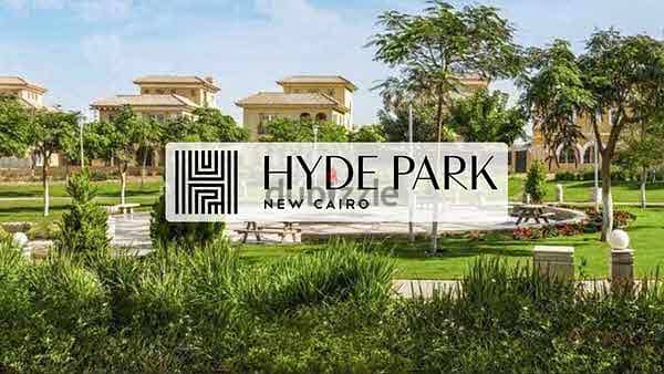 شقة نصف تشطيب بسعر مغري 191 م في كمبوند هايد بارك التجمع الخامس  Hyde Park Compound  new cairo 7