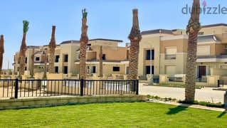 SVILLA 239m for sale in sarai compound with installments over 6 years سراي
