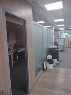 Fully fininshed office for Ren, in Bank Center St. , - 5th Settlement 0