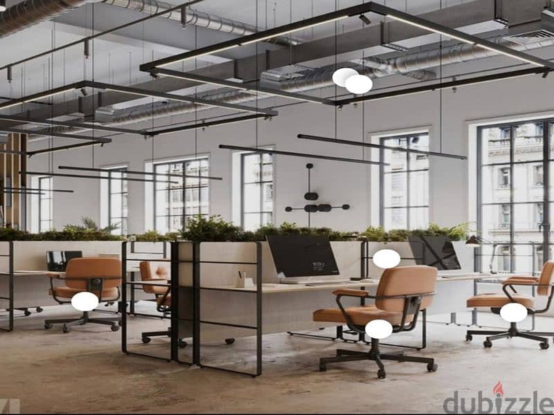 Office Space for rent 96m a prime location in Cairo Festival City 9