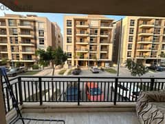 3-room apartment for sale in the First Settlement, in front of Cairo Airport, Taj City Compound