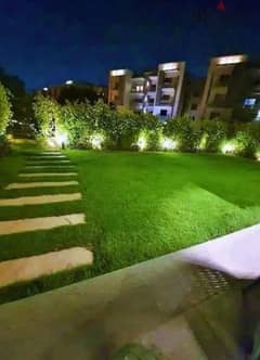 Apartment with garden for sale (immediate delivery) in Galleria Moon Valley Compound, Fifth Settlement