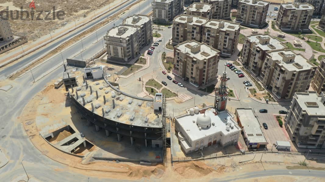 مكتب للبيع 58 متر استلام فوري تقسيط على 24 شهر بمنطقة الاندلس prime mall al andalous new cairo 1