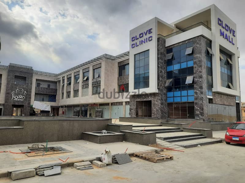 clove mall el koronfel new cairo محل للبيع 74 متر فوري مقدم وتسهيلات منطقة القرنفل التجمع الخامس 7