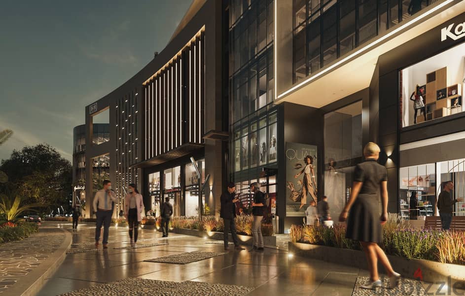 Shop for sale ground floor fit for all activities with only 10% advance and instalments for the longest period in Mall on a main street , Sheikh Zayed 1