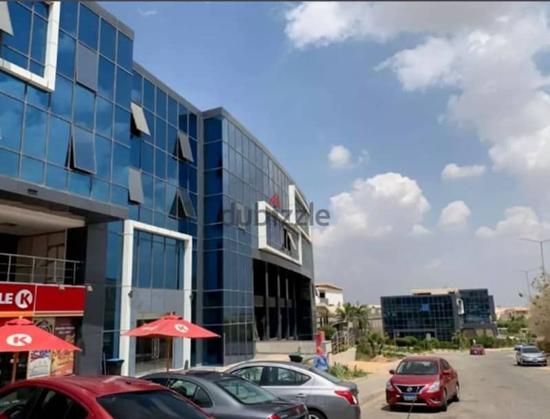 Office for sale fully finished + AC, ready to move, very prime location near to Seoudi Market 5