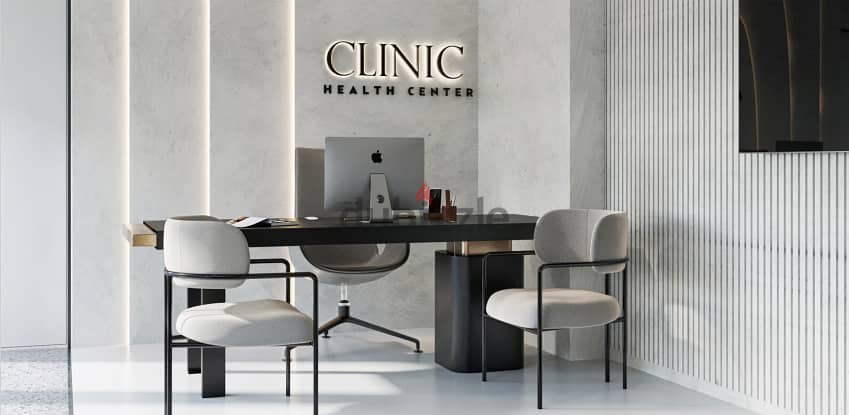 Clinic for sale fully finished + AC with 532K down payment and instalments for the longest period, prime location on 26th of July axis directly 1