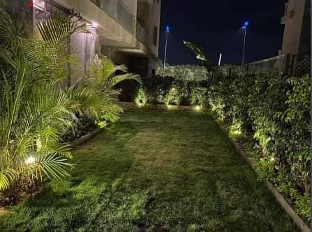 Apartment with garden for sale near Heliopolis and Nasr City | In installments over 8 years Taj City 2