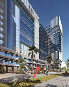 A direct frontage on the plaza and the main CBD axis, and another frontage on green spaces of 1.5 acres, with a direct view of the iconic tower and th