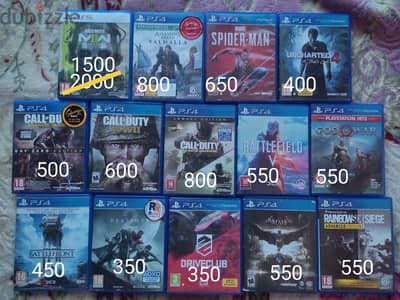 Call of duty modern warfare 2+مجموعه الالعاب 4500بدل4900