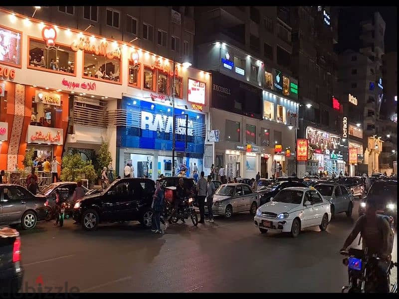 commercial store for sale 620 m in Nasr City close to Abbas Al Akkad Street 0