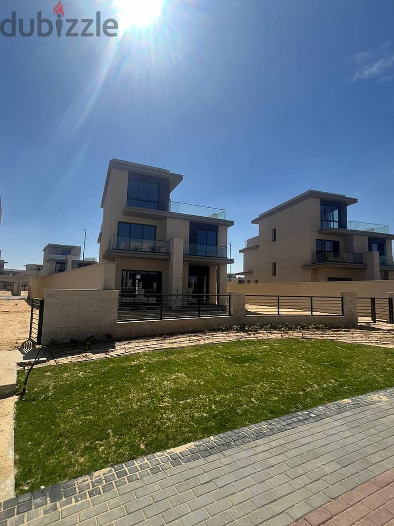 فيلا للبيع استلام فوري في سوديك الشيخ زايد 314 متر | villa Ready to move for sale in The Estates Sodic New Zayed 3