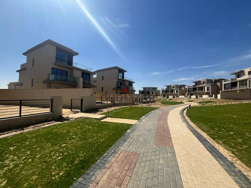 فيلا للبيع استلام فوري في سوديك الشيخ زايد 314 متر | villa Ready to move for sale in The Estates Sodic New Zayed 8
