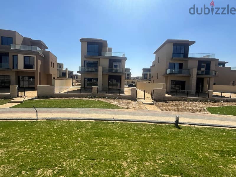 فيلا للبيع استلام فوري في سوديك الشيخ زايد 314 متر | villa Ready to move for sale in The Estates Sodic New Zayed 10