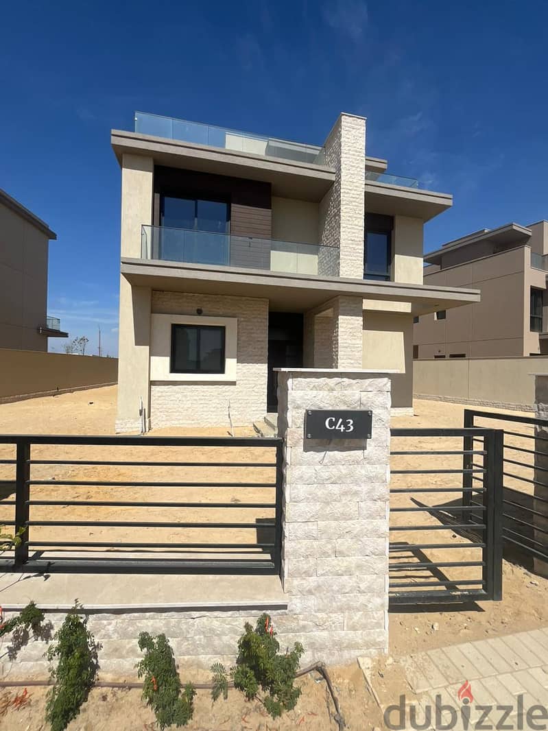 فيلا للبيع استلام فوري في سوديك الشيخ زايد 314 متر | villa Ready to move for sale in The Estates Sodic New Zayed 12