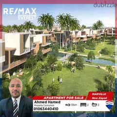 A real  Chance for investment and luxury residential in Marvel  New Zayed!