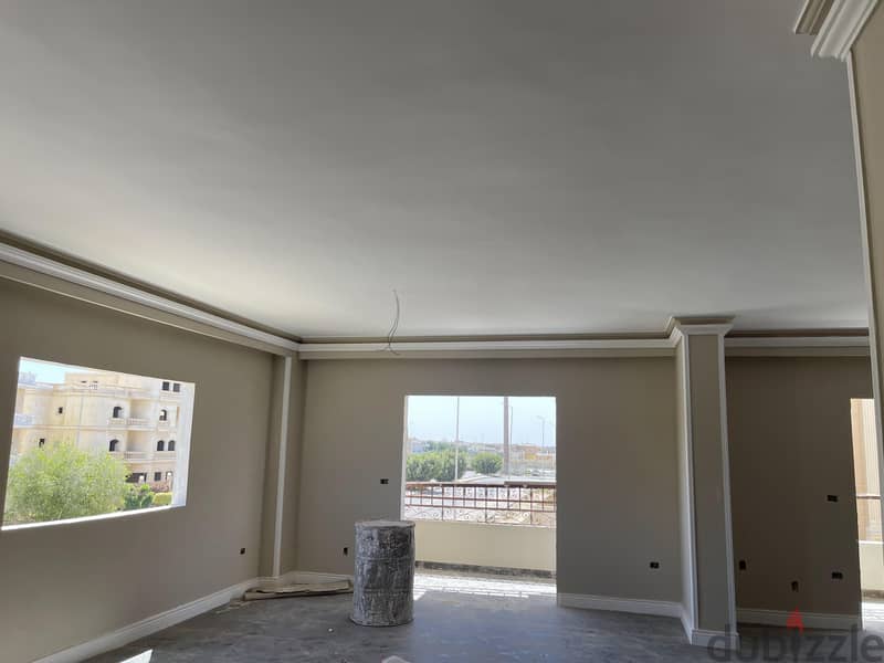 Apartment for sale 280m ready to move ultra super luxury finishing, Grand Caesar Compound, Southern Investors, steps from 90th Street new cairo 3