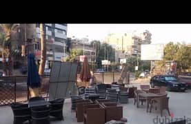 Cafe and restaurant for rent in new Maadi 450 sqm and 250 sqm outdoor
