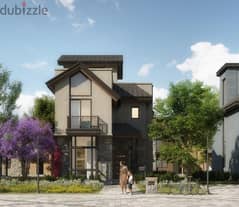 townhouse, 208 m Facing Nprth open view from the front and back, overlooking lakes and landscaped areas in Wonder MarQ Mostakbal City.