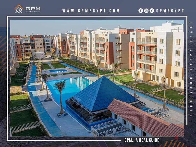 Apartment 225m for sale in Promenade New Cairo prime location ready to move شقة للبيع في كمبوند بروميناد التجمع الخامس 1