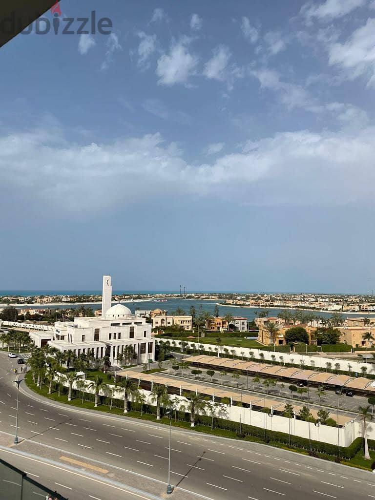 Receive your finished apartment of 240 square meters in Mazarine North Coast, in Amazing Location and View, directly in front of Al Masa Hotel and nex 4