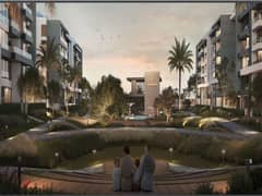 Distinctive apartment with Garden  for sale in the heart of Fifth Settlement Next to Park View Hassan Allam | 5% down payment only | Prime Location