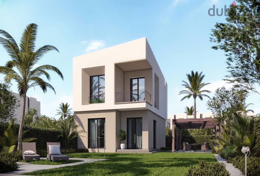 Town house 3bedrooms 5% D. P over 8 years - Origami - Taj City minutes from Al-Thawra Street, directly on the Suez Road 1