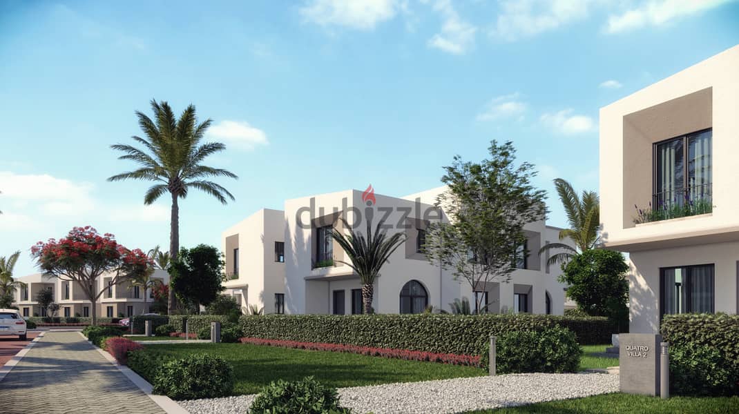 Town house 3bedrooms 5% D. P over 8 years - Origami - Taj City minutes from Al-Thawra Street, directly on the Suez Road 4