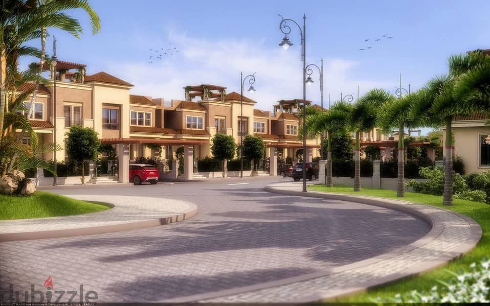 Town house 3bedrooms 5% D. P over 8 years - Origami - Taj City minutes from Al-Thawra Street, directly on the Suez Road 10
