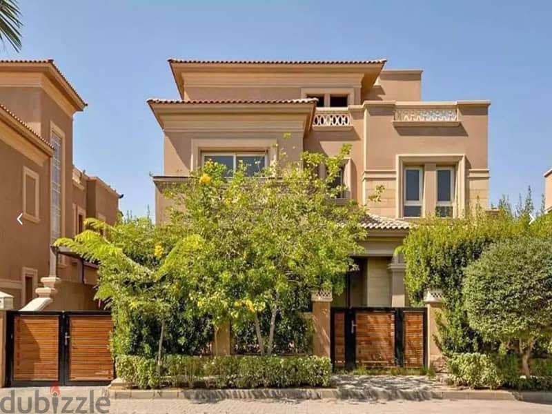 shorouk villa  Ready To Move For sale with installments  ready for show in a compound 5
