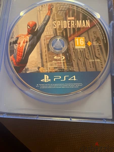 بيع call of duty modern warfare وspider man marvel و miles morales ps4 1