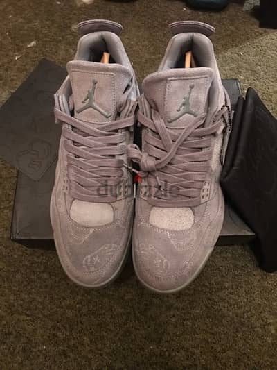 air jordan 4 kaws cool grey