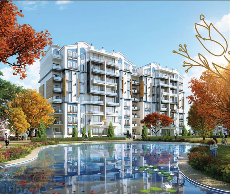 With a 10% down payment and installments over 10 years, an apartment of 150 meters, 3 rooms and 3 bathrooms, in a unique strategic location in the eig 6