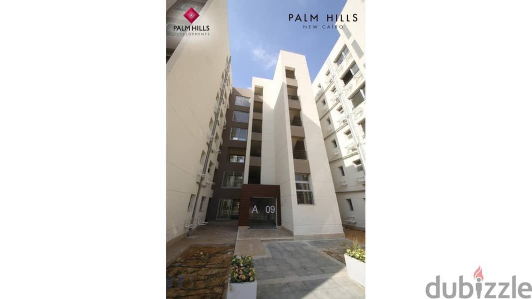 Apartment 183m for sale in palm hills new cairo ready to move View landscape بالم هيلز القاهرة الجديدة 10