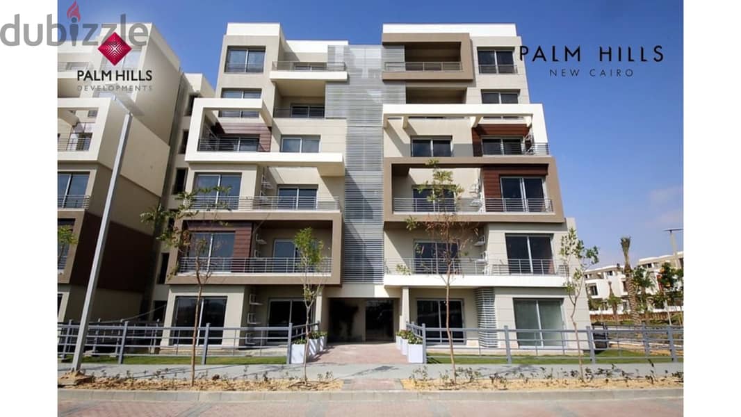 شقة 183 متر للبيع في بالم هيلز القاهرة الجديدة متسلمة فيو مميز PALM HILLS NEW CAIRO 13