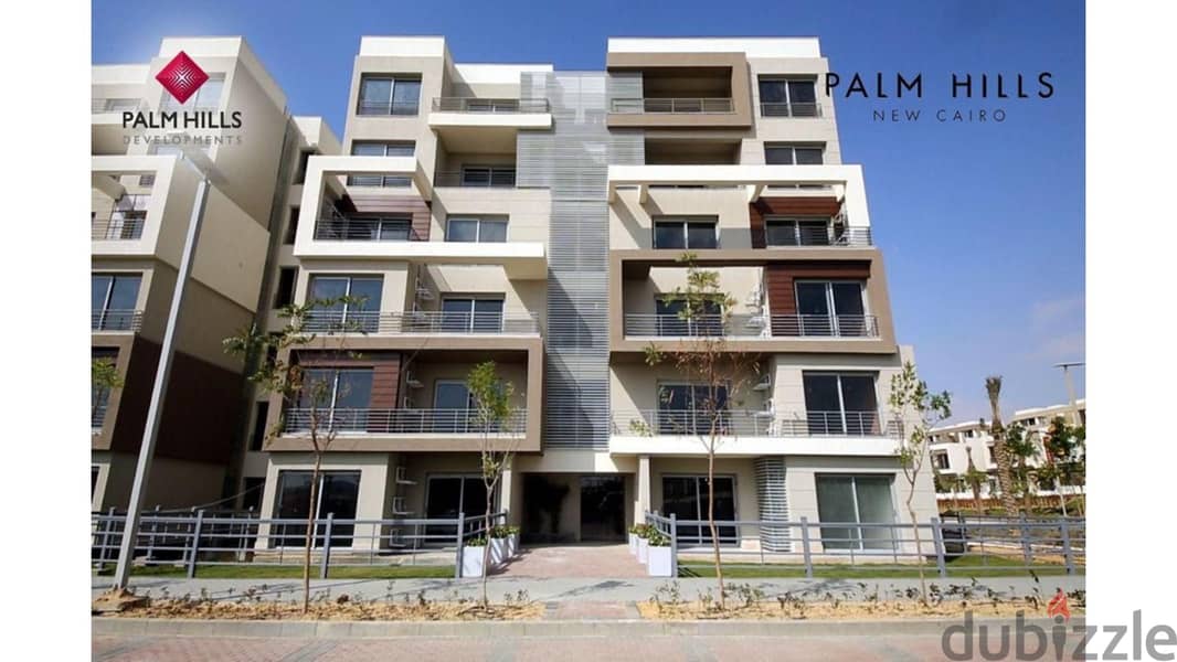 شقة 183 متر للبيع في بالم هيلز القاهرة الجديدة متسلمة فيو مميز PALM HILLS NEW CAIRO 14