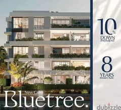 شقةللبيع بأقل من سعر السوق بحديقة خاصة - بلو تري Blue Tree