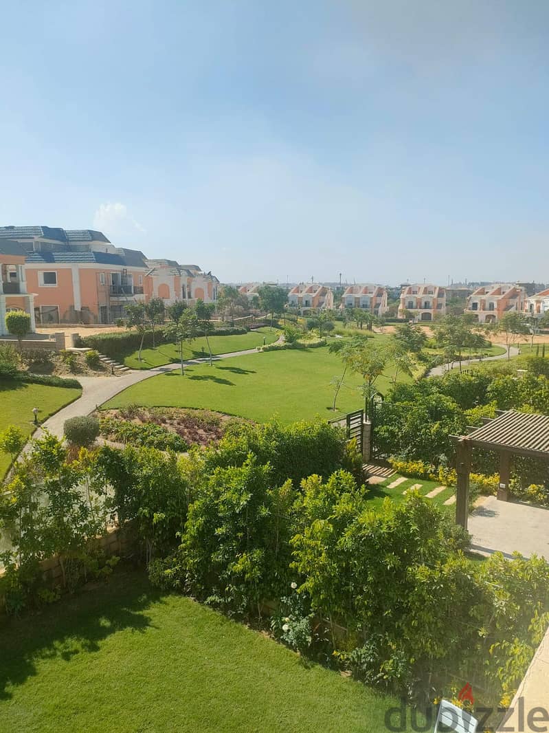 Villa For sale Under Market Price Townhouse Middle Featured Layan Sabbour Compound Open View With landscape Fifth settlement New Cairo 12
