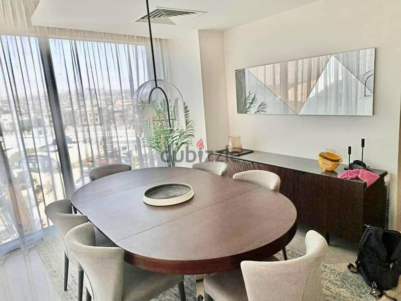For sale, a corner view apartment on Sheikh Zayed Park, fully finished + adaptations + kitchen in Zed Towers, Sheikh Zayed, from Ora Naguib Sawiris 4