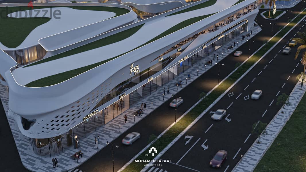 Your shop with a 5% down payment in the largest entertainment mega mall with an area of 70 thousand square meters, serving the most important areas of 2