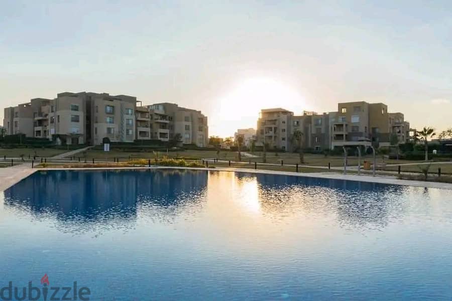 Apartment with garden for sale, fully finished, in Palm Hills October Palm Parks | In installments 5
