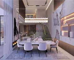 Two-bedroom apartment, finished, ultra modern, with 10-year installments, interest-free, view, steps from the American University, the most prestigiou