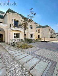I Villa garden 205 sqm with garden 82 sqm at a cash price of only 12 million in Aliva Mountainview Compound Al Mostakbal Aliva New Cairo