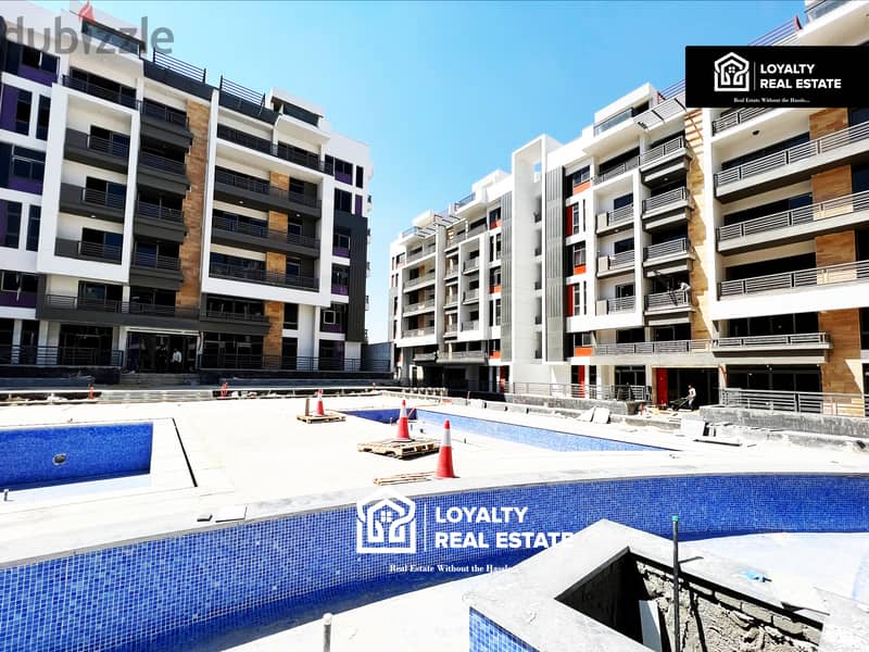 Apartment with installments over 7 years and 15% down payment inside compound 6